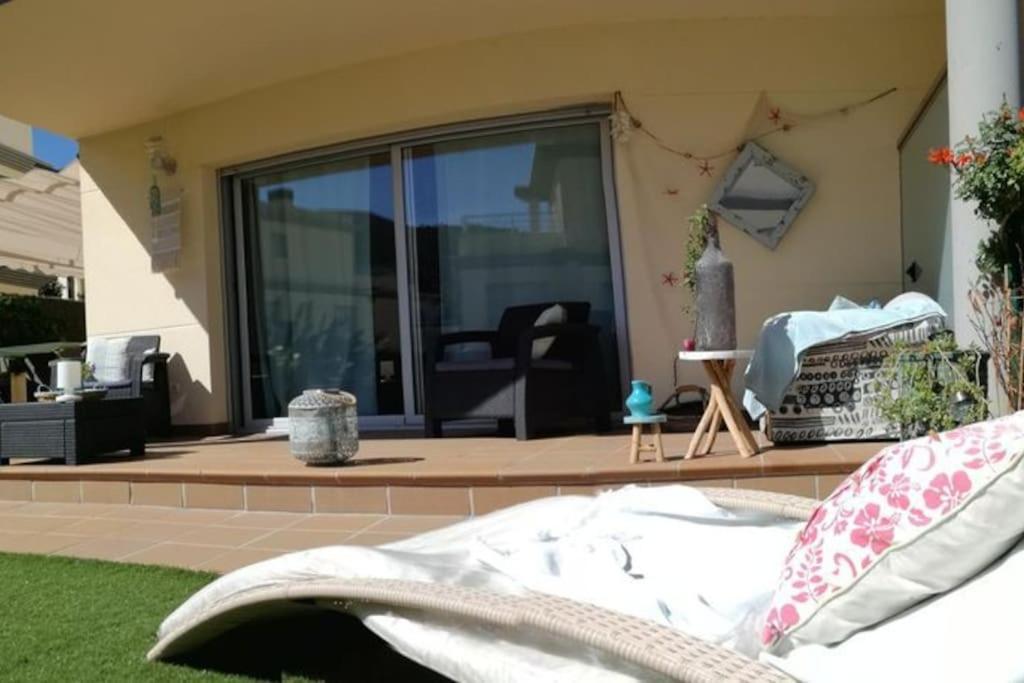 Residence Avec Piscine Face A La Mer, 1Ere Ligne リャンサ エクステリア 写真