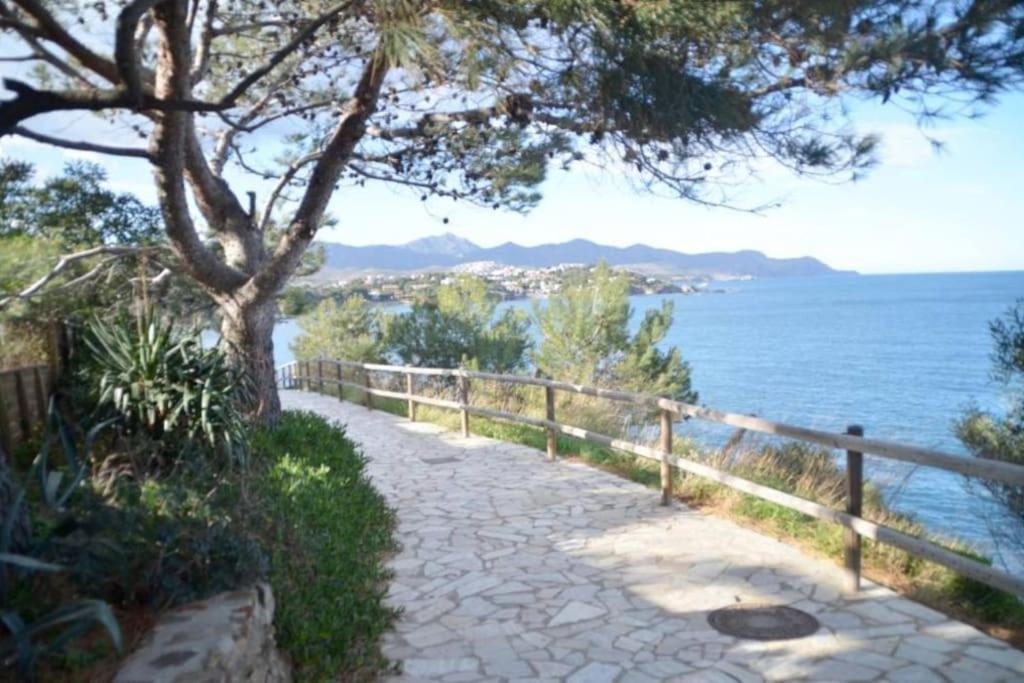 Residence Avec Piscine Face A La Mer, 1Ere Ligne リャンサ エクステリア 写真